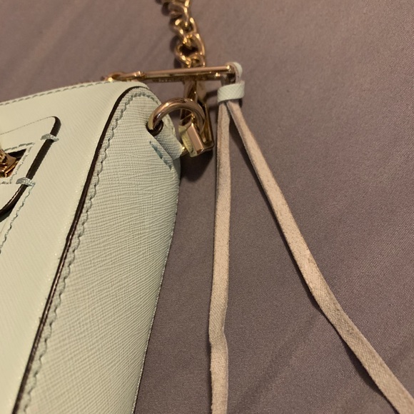 Rebecca Minkoff Avery Crossbody Purse Tranquil Blue - Picture 9 of 13